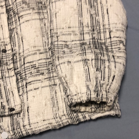 Men's white striped jacket - Picture 3 of 8